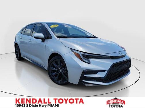 Classic Silver Metallic 2024 Toyota Corolla SE
