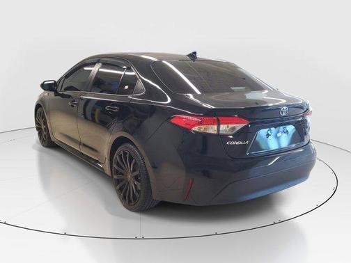 Midnight Black Metallic 2025 Toyota Corolla Hybrid LE