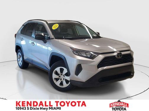 Silver 2021 Toyota RAV4 LE