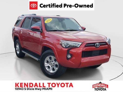 Barcelona Red Metallic 2022 Toyota 4Runner SR5