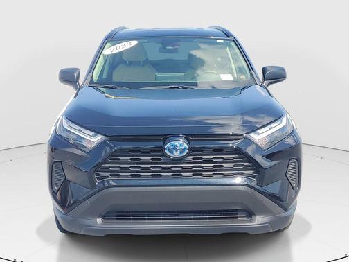 Midnight Black Metallic 2023 Toyota RAV4 Hybrid LE