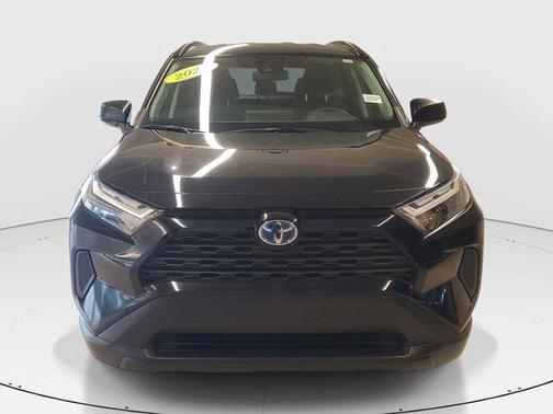 Midnight Black Metallic 2024 Toyota RAV4 Hybrid LE