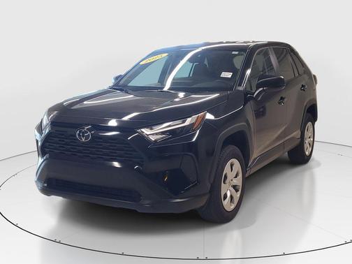 Midnight Black Metallic 2025 Toyota RAV4 LE