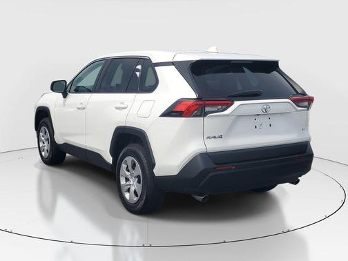 White 2025 Toyota RAV4 LE