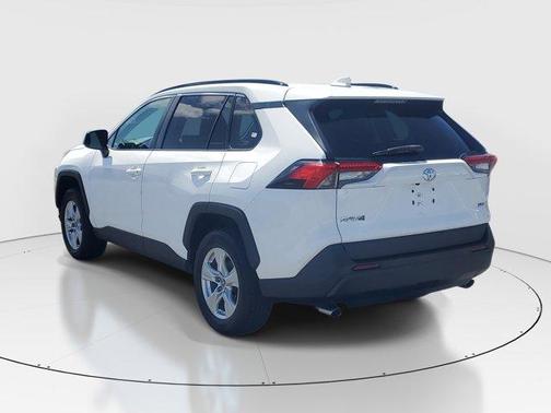 Super White 2021 Toyota RAV4 XLE