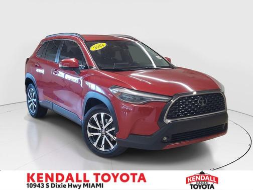 Barcelona Red Metallic 2022 Toyota Corolla Cross XLE