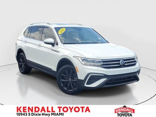 Pure White 2024 Volkswagen Tiguan 2.0T SE
