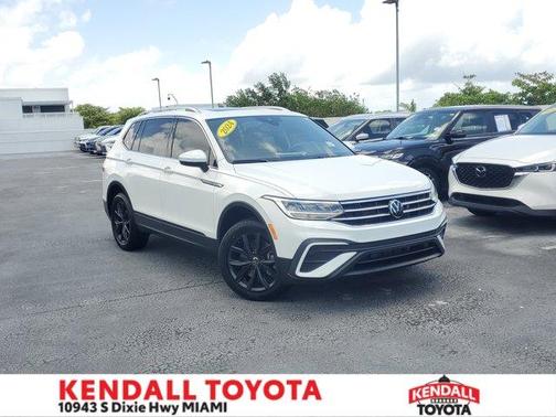 Pure White 2024 Volkswagen Tiguan 2.0T SE