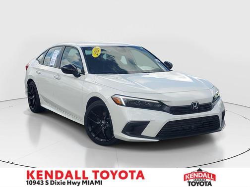 White 2024 Honda Civic Sport
