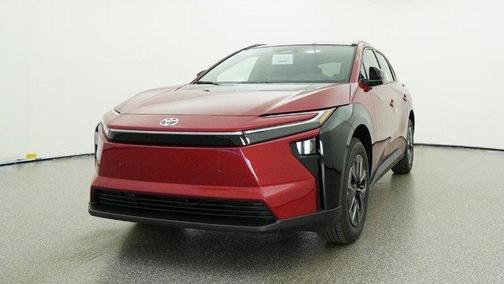 Red 2026 Toyota bZ XLE PLUS