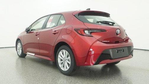Red 2026 Toyota Corolla Hatchback SE