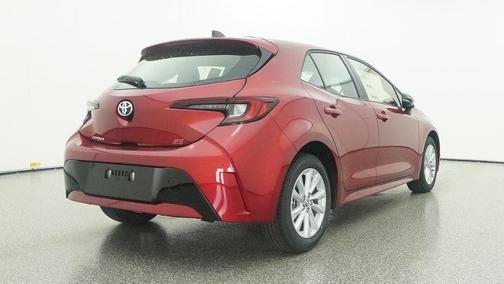 Red 2026 Toyota Corolla Hatchback SE