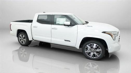 Pearl 2026 Toyota Tundra Hybrid Capstone