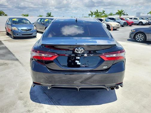 Midnight Black Metallic 2024 Toyota Camry SE