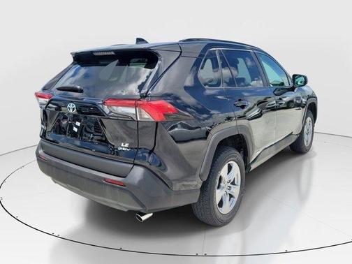 Midnight Black Metallic 2025 Toyota RAV4 Hybrid LE