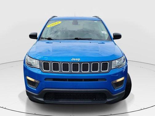 Laser Blue 2021 Jeep Compass Sport