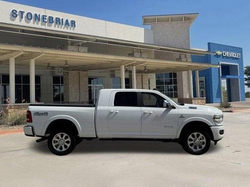 Bright White Clearcoat 2022 RAM 2500 Laramie Mega Cab 4x4 6'4' Box