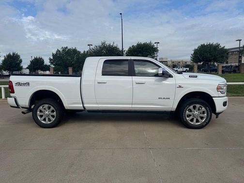 Bright White Clearcoat 2022 RAM 2500 Laramie Mega Cab 4x4 6'4' Box