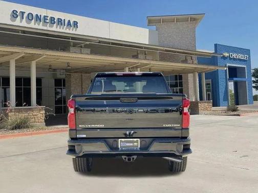 Black 2026 Chevrolet Silverado 1500 Custom