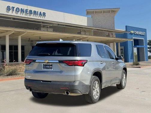 Sterling Gray Metallic 2023 Chevrolet Traverse LS