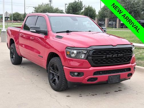 Flame Red Clearcoat 2022 RAM 1500 Lone Star