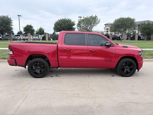 Flame Red Clearcoat 2022 RAM 1500 Lone Star