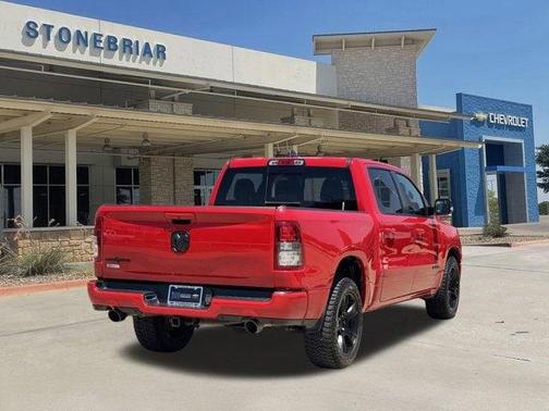 Flame Red Clearcoat 2022 RAM 1500 Lone Star
