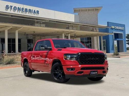 Flame Red Clearcoat 2022 RAM 1500 Lone Star