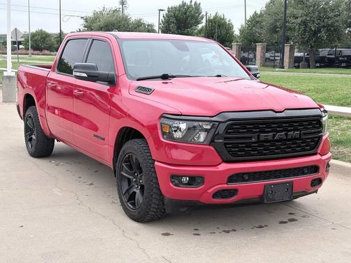 Flame Red Clearcoat 2022 RAM 1500 Lone Star