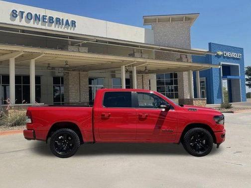 Flame Red Clearcoat 2022 RAM 1500 Lone Star