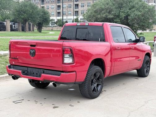 Flame Red Clearcoat 2022 RAM 1500 Lone Star