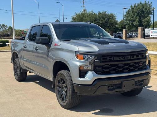 Sterling Gray Metallic 2025 Chevrolet Silverado 1500 Custom Trail Boss