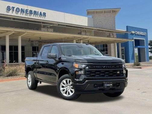 Black 2026 Chevrolet Silverado 1500 Custom