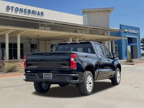 Black 2026 Chevrolet Silverado 1500 Custom
