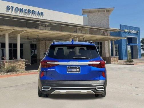 Neptune Blue 2022 Kia Seltos S