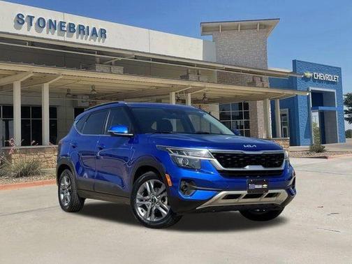 Neptune Blue 2022 Kia Seltos S