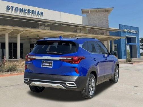 Neptune Blue 2022 Kia Seltos S