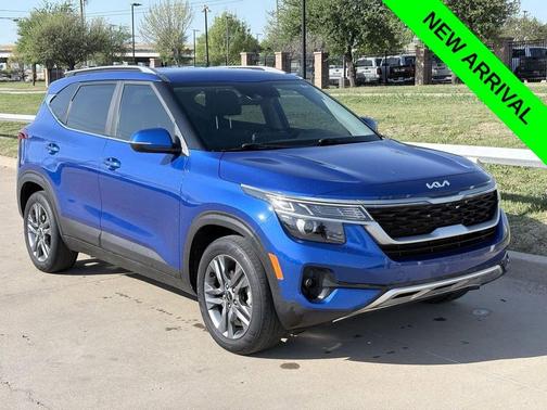 Neptune Blue 2022 Kia Seltos S