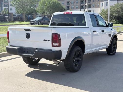 Bright White Clearcoat 2022 RAM 1500 Classic Warlock Quad Cab 4x4 6'4' Box