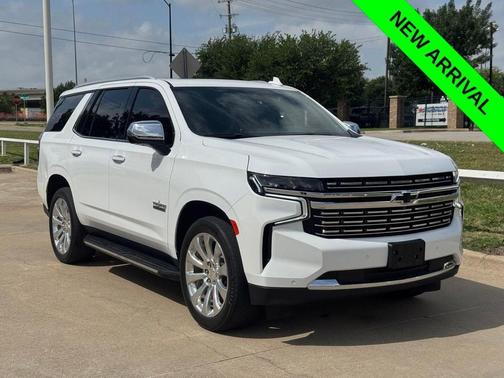 Summit White 2023 Chevrolet Tahoe Premier