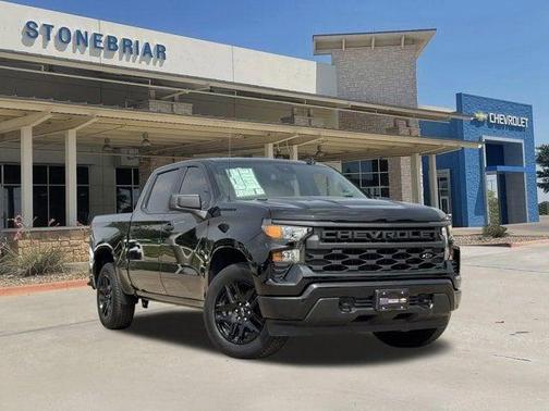 Black 2026 Chevrolet Silverado 1500 Custom