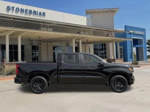 Black 2026 Chevrolet Silverado 1500 Custom