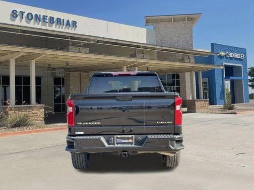 Black 2026 Chevrolet Silverado 1500 Custom