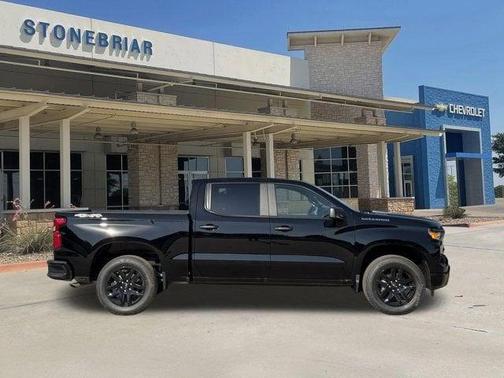 Black 2026 Chevrolet Silverado 1500 Custom