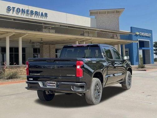 Black 2026 Chevrolet Silverado 1500 Custom