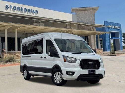 Oxford White 2025 Ford Transit-350 XLT
