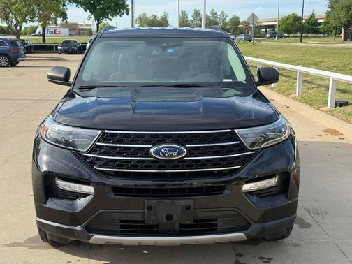 Agate Black Metallic 2022 Ford Explorer XLT