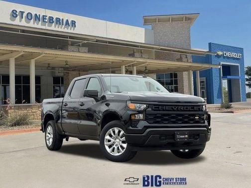 Black 2026 Chevrolet Silverado 1500 Custom