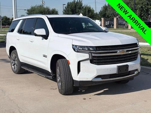 Summit White 2022 Chevrolet Tahoe LT