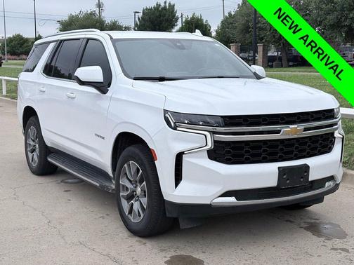 Summit White 2021 Chevrolet Tahoe LS